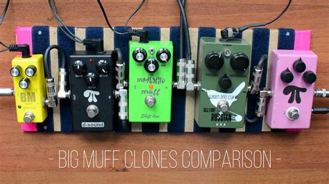 What is your favourite Big Muff or Muff Clone and why do you.